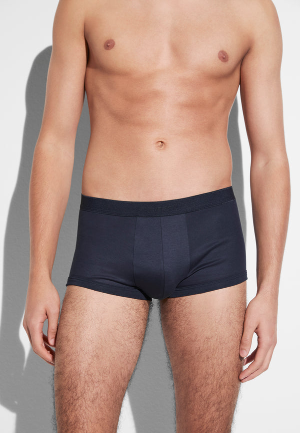 Sea Island | Boxer Briefs / Trunk - navy - ZIMMERLI SWITZERLAND
