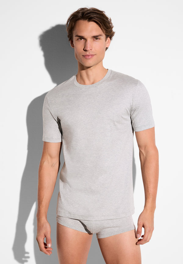 Sea Island Limited | T-shirt short sleeve, round neck - grey