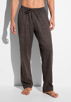 Cozy Flannel | Hose lang - olive check