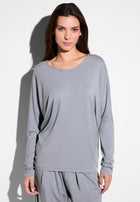 Pureness | T-Shirt à manches longues - steel blue