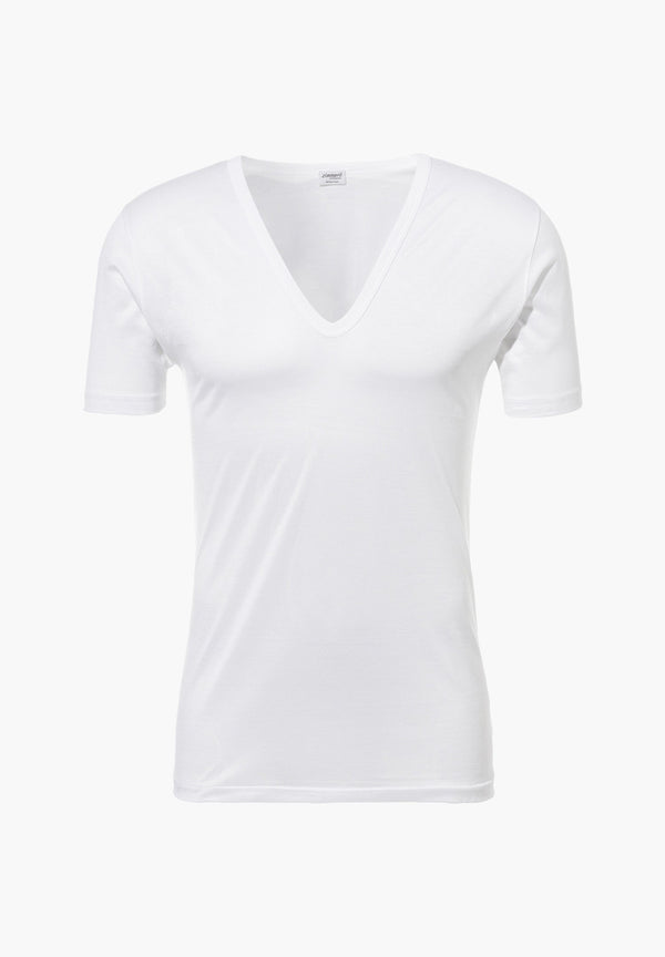 Zimmerli ヅィメリー　SHIRTSS　CLASSIC　サイズM Royal Classic | T-Shirt Short Sleeve Deep V-Neck, super fine