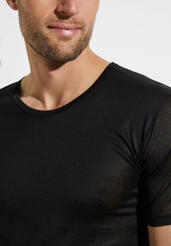 Zimmerli ヅィメリー　SHIRTSS　CLASSIC　サイズM Royal Classic | T-Shirt Short Sleeve, super fine - black