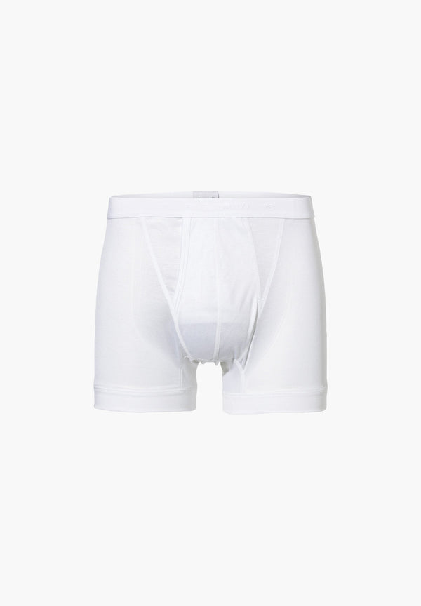 Royal Classic | Boxer Brief, open fly, super fine - white