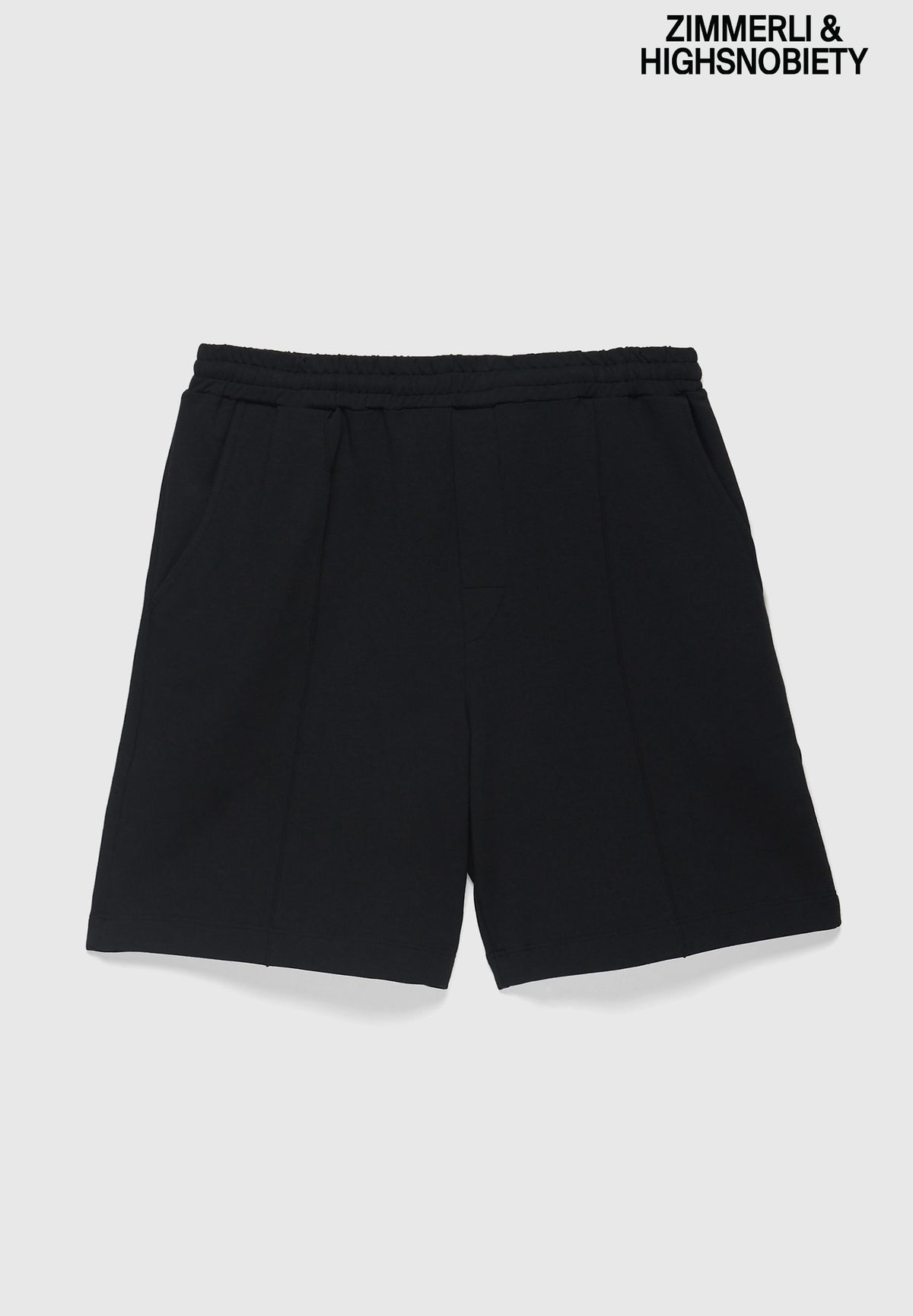 ZIMMERLI & HIGHSNOBIETY [PRE ACCESS] | Collab Pintuck Hose kurz - schwarz