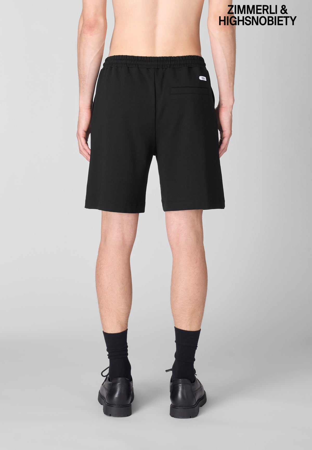 ZIMMERLI & HIGHSNOBIETY [PRE ACCESS] | Collab Pintuck Hose kurz - schwarz