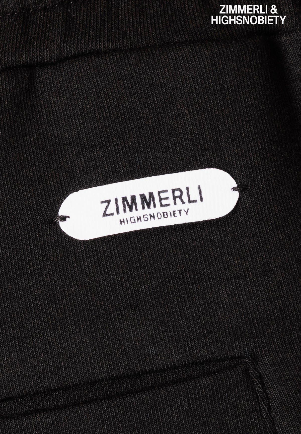 ZIMMERLI & HIGHSNOBIETY [PRE ACCESS] | Collab Pintuck Hose kurz - schwarz