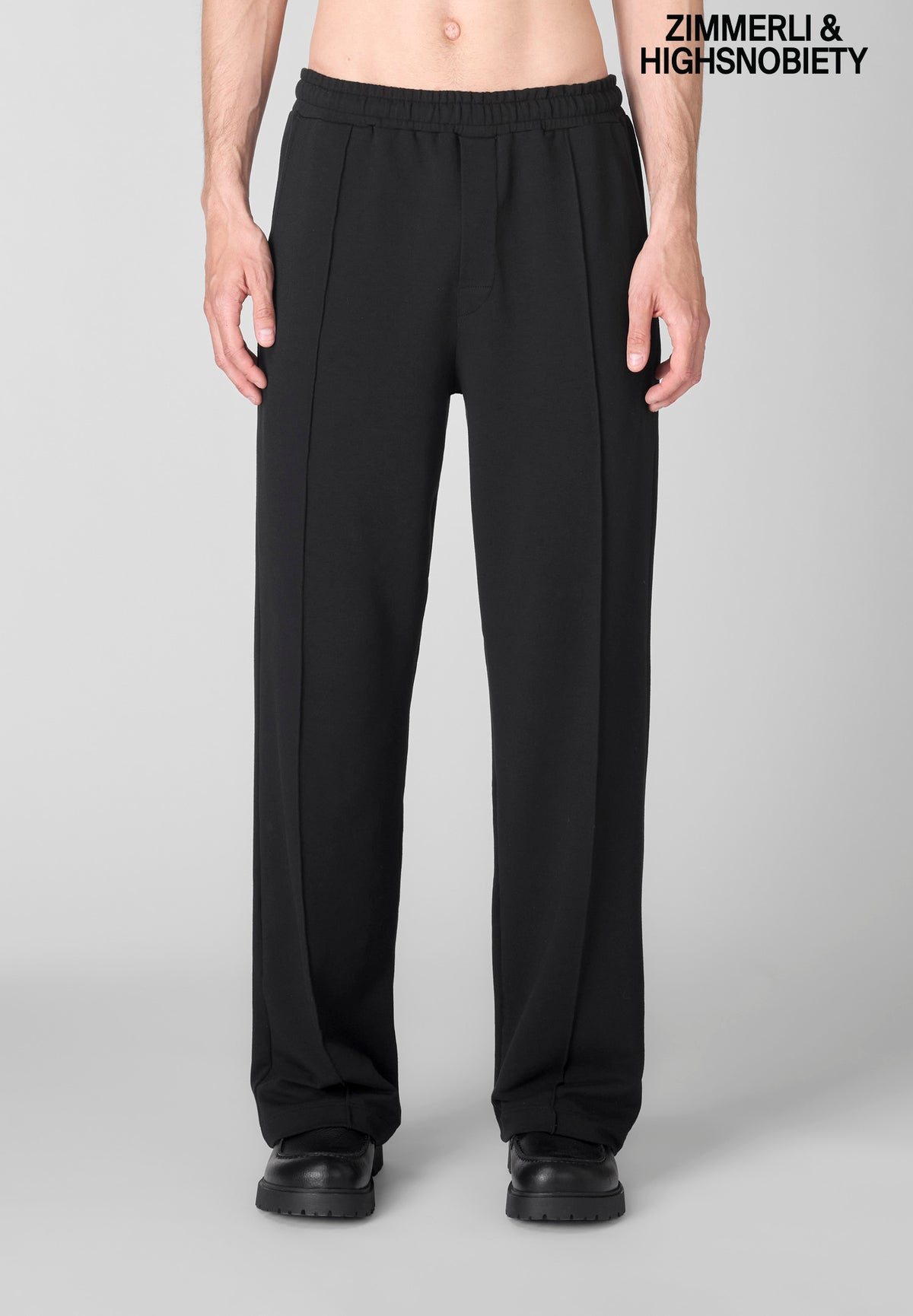 ZIMMERLI & HIGHSNOBIETY [PRE ACCESS] | Collab Pintuck Hose lang - schwarz