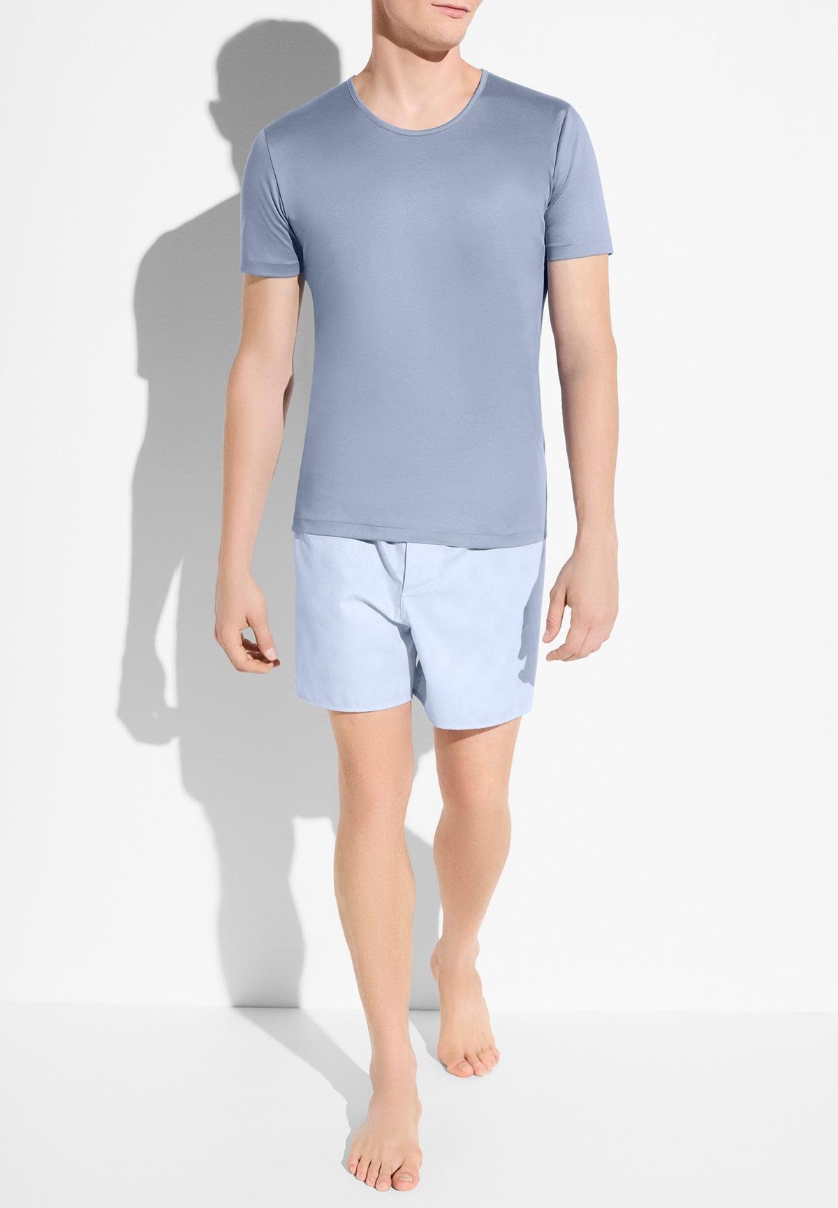 Luxury Jacquard | Boxer Shorts, Classic Fit - labyrinth light