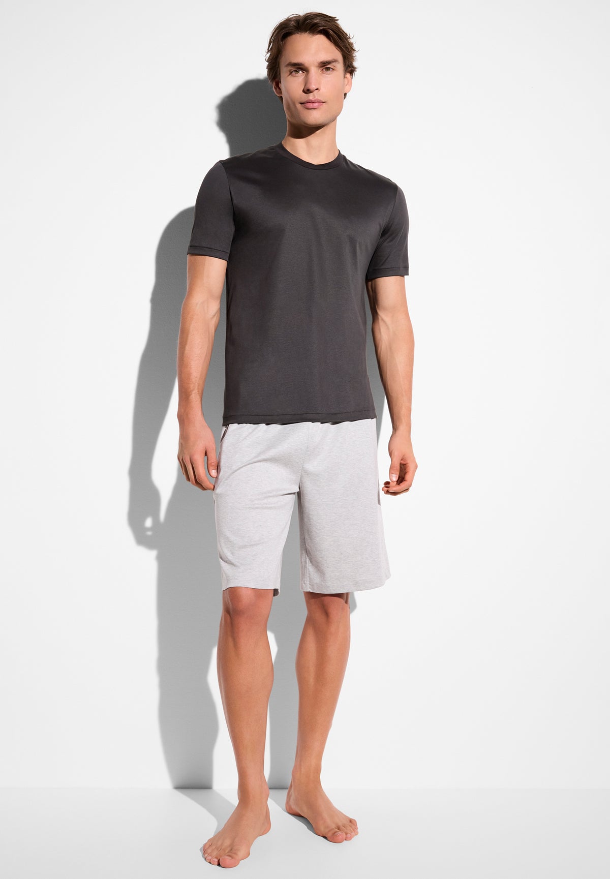 Sea Island | T-Shirt kurzarm - espresso