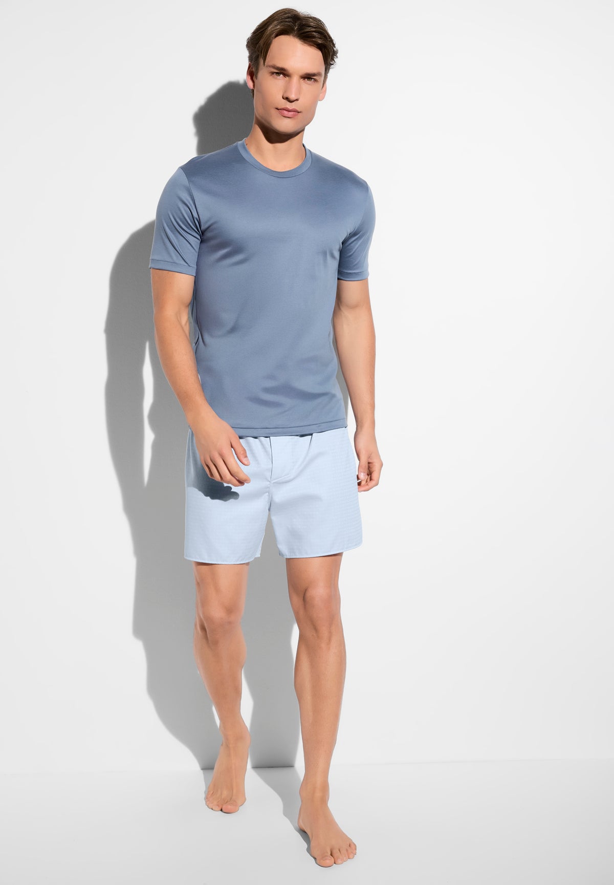 Luxury Jacquard | Boxer - bleu sphère