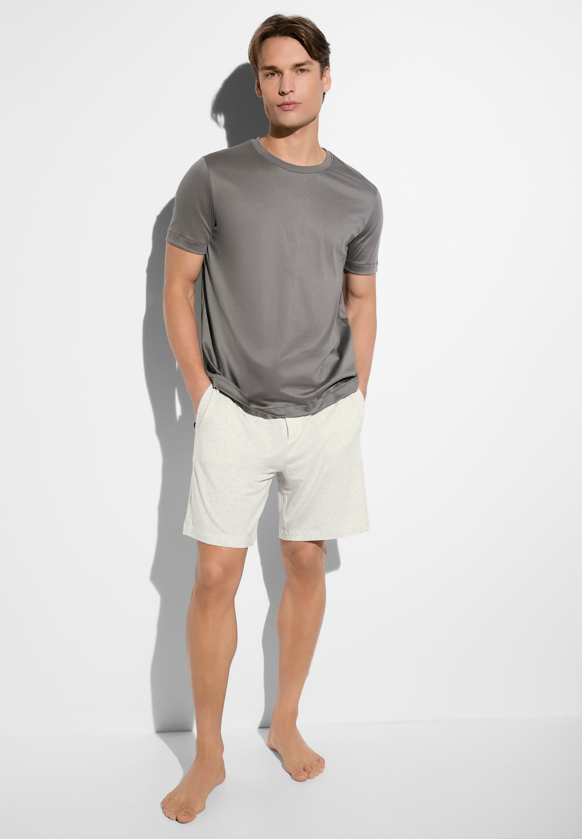 Soft Lounge | Hose kurz - cloud