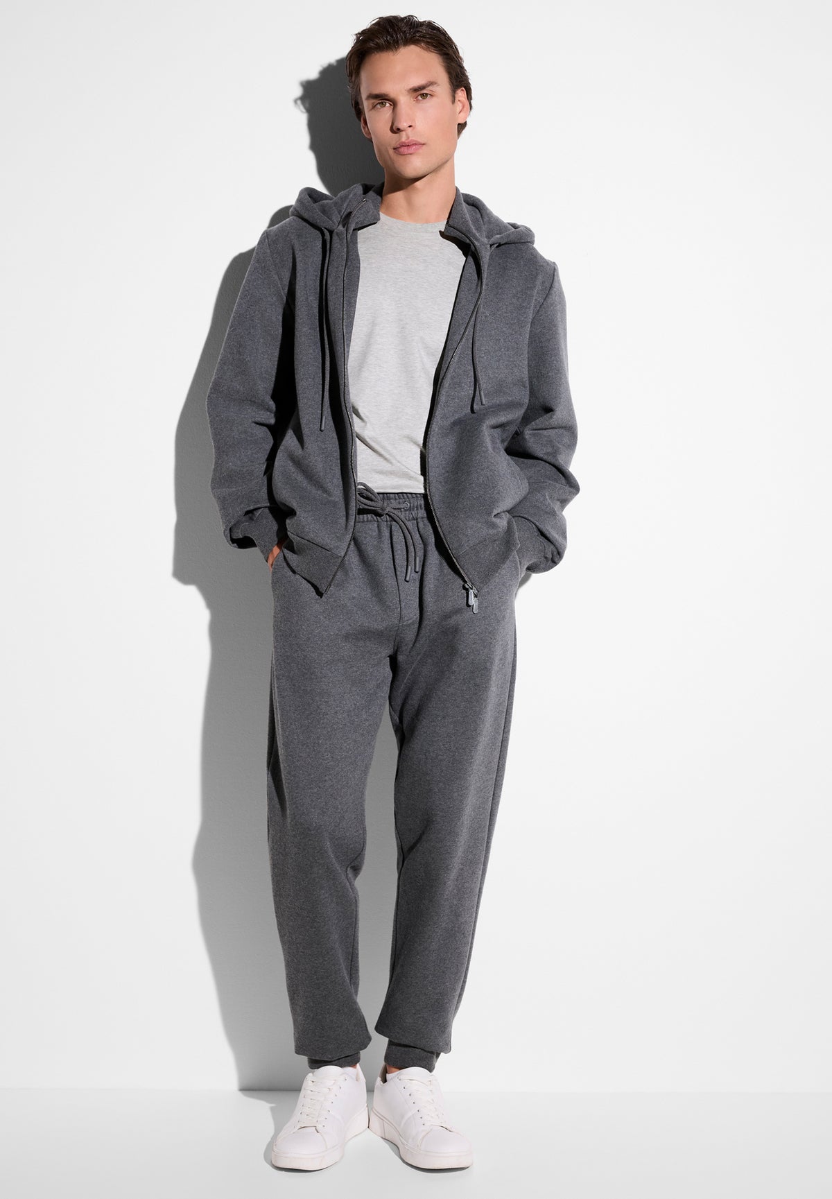 Sea Island Limited | T-Shirt kurzarm, Rundhals - grey mélange