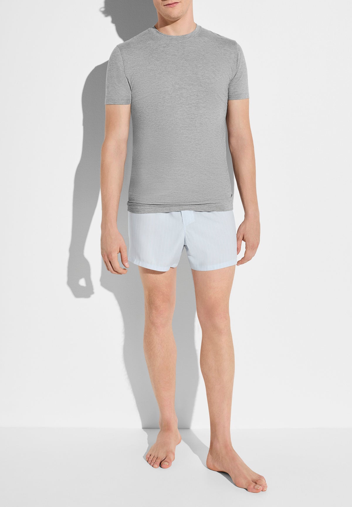 Cozy Comfort | T-Shirt kurzarm - light grey