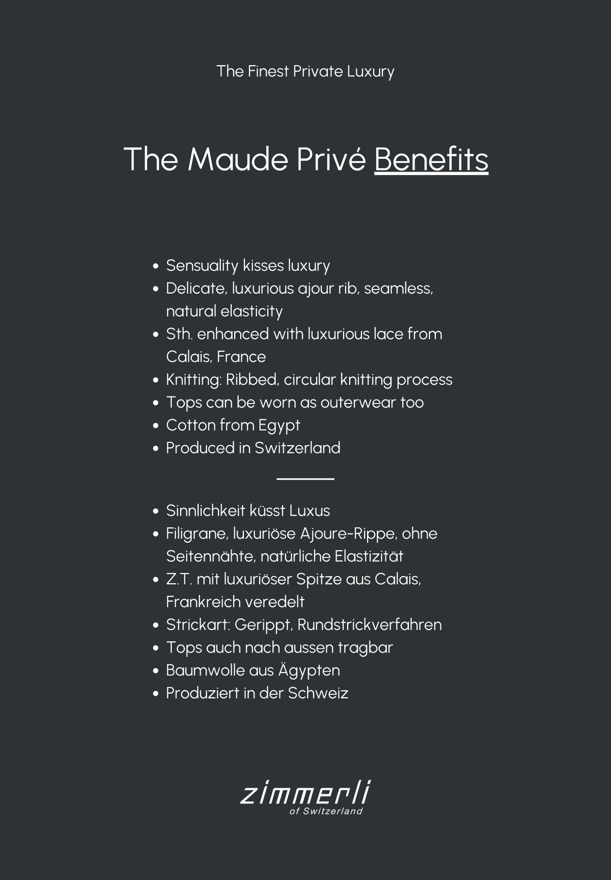 Maude Privé | T-Shirt Short Sleeve - graphite grey