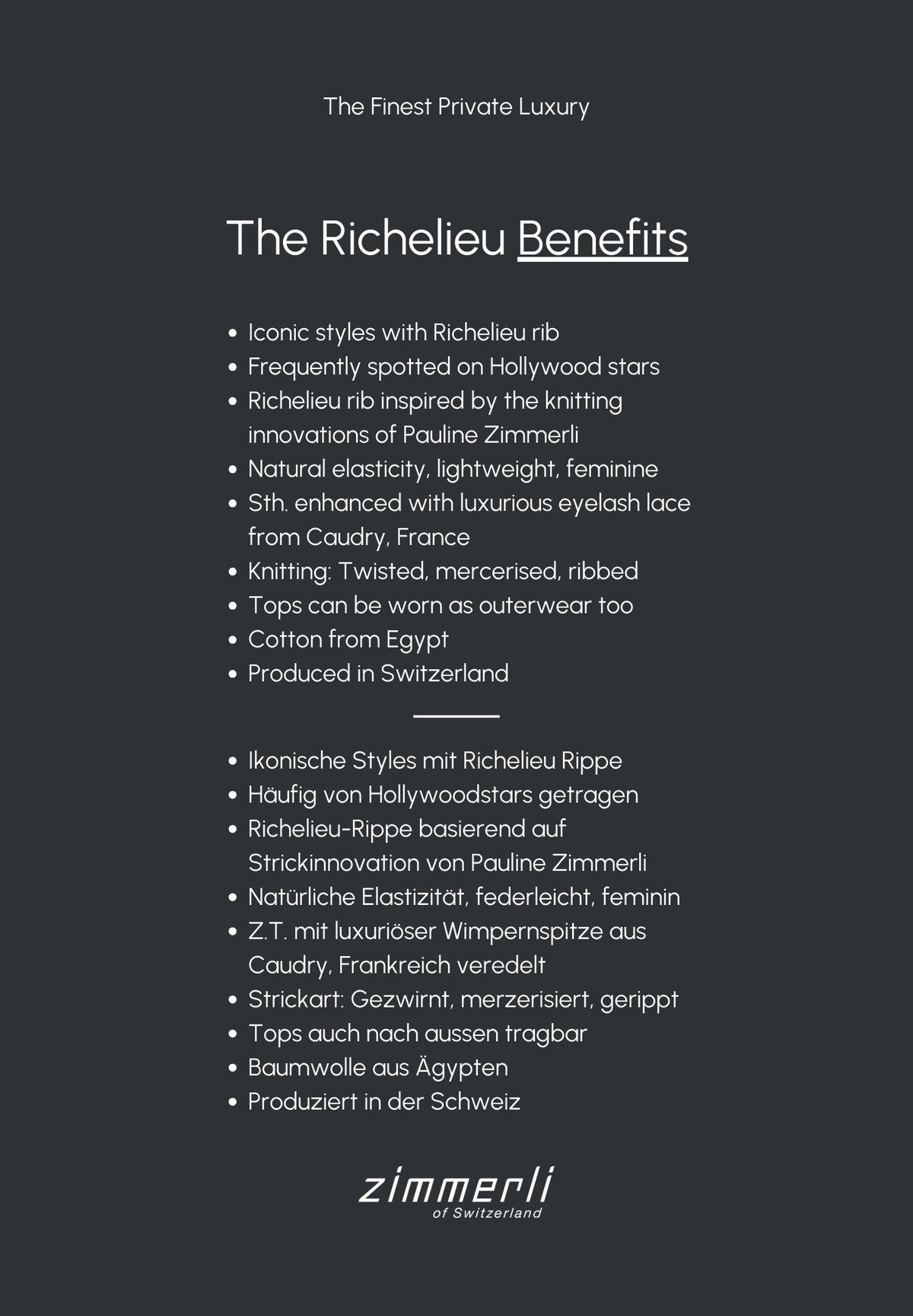 Richelieu | Top - dark slate