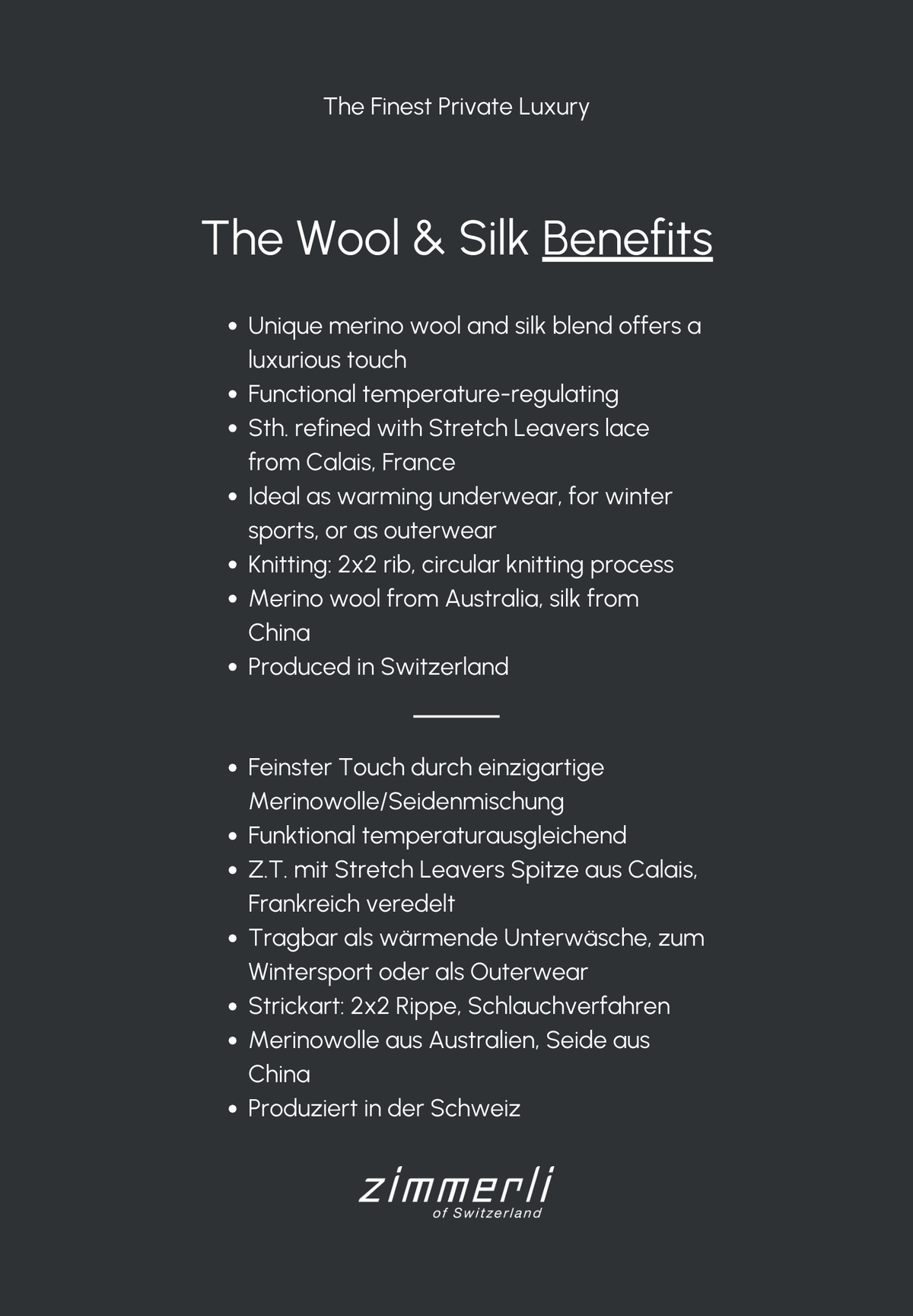 Wool &amp; Silk | Rollkragen langarm - dove