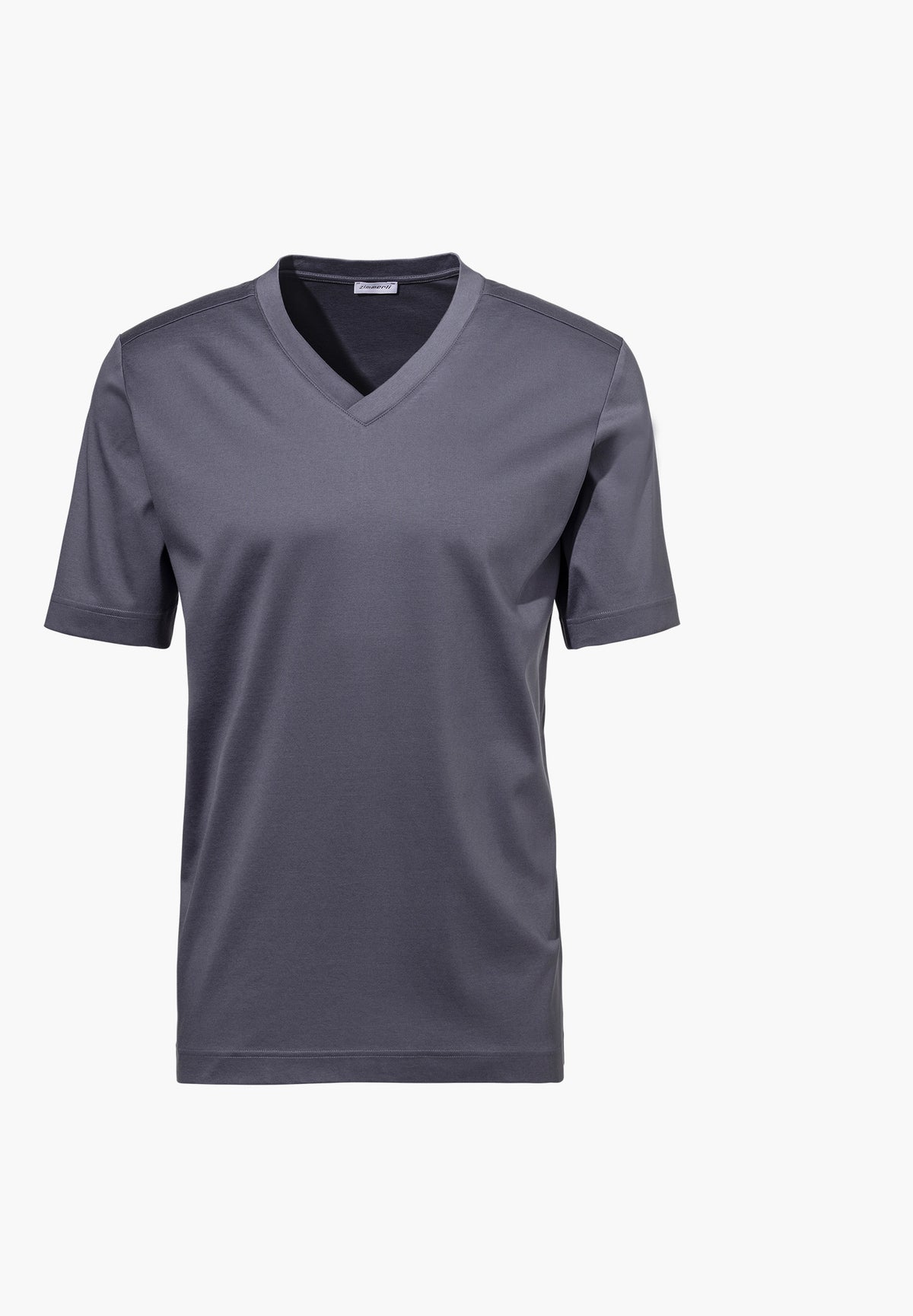 Supreme Green Cotton | T-Shirt Short Sleeve V-Neck - winter blue