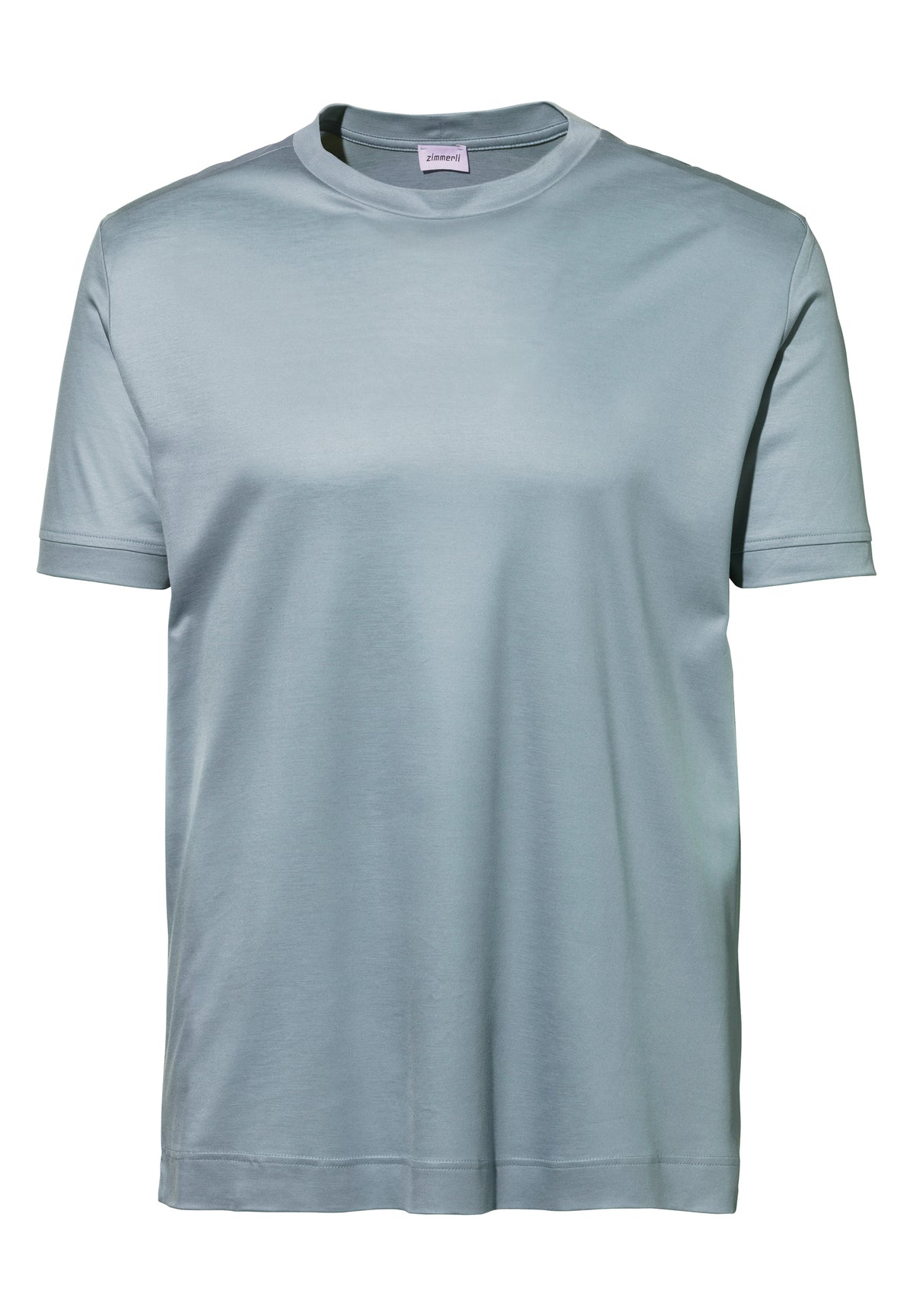 Sustainable Luxury | T-Shirt kurzarm - blue grey