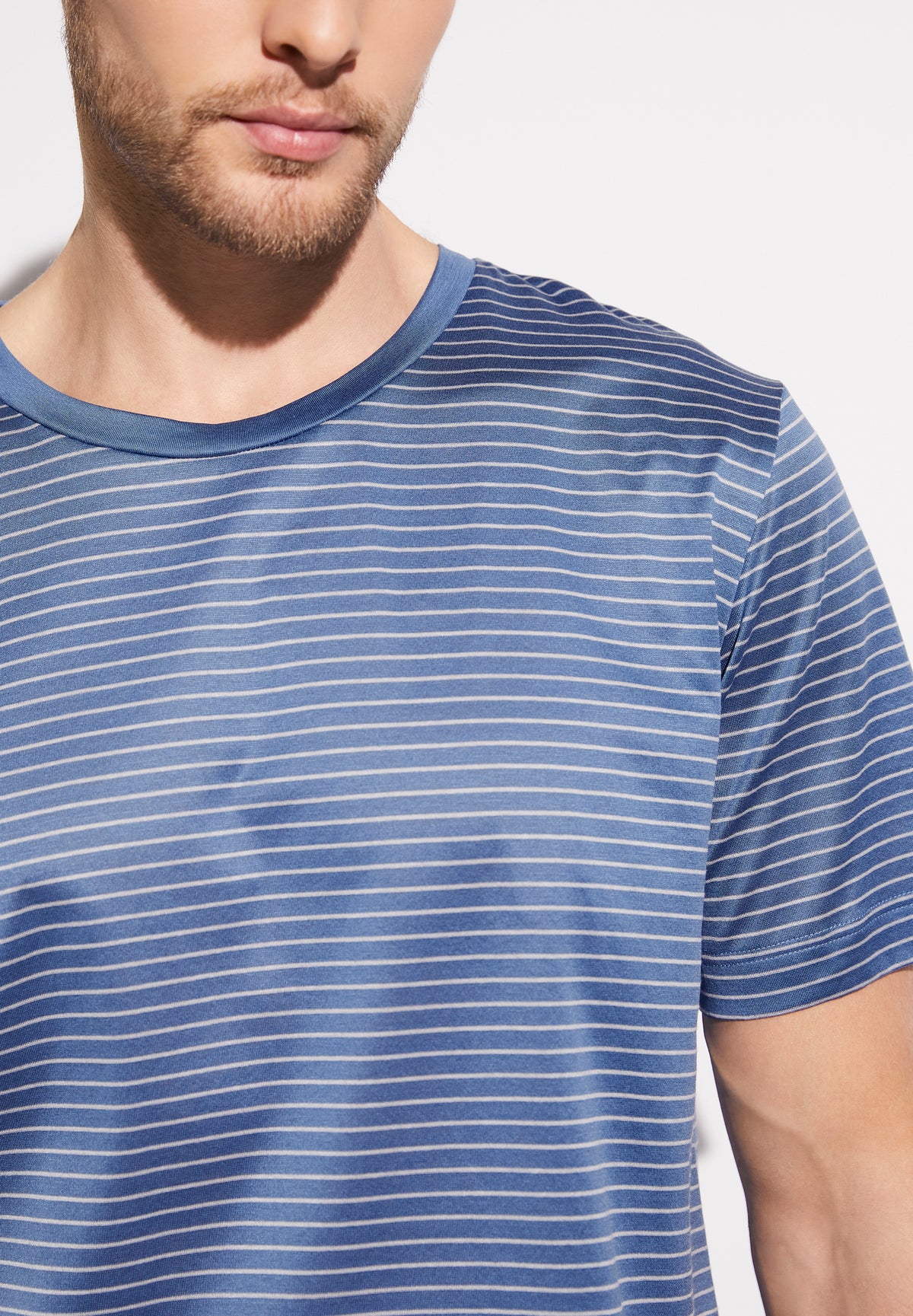 Filodiscozia Stripes | Pyjama kurz - blue stripes