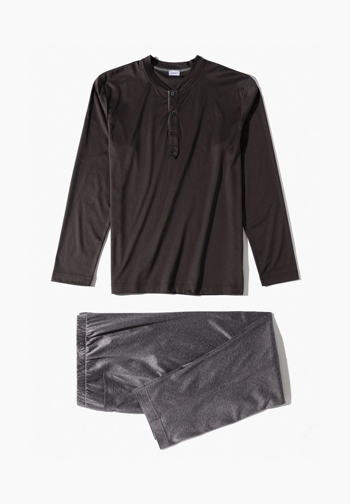 Sea Island X Filodiscozia | Pyjama Long - chocolate