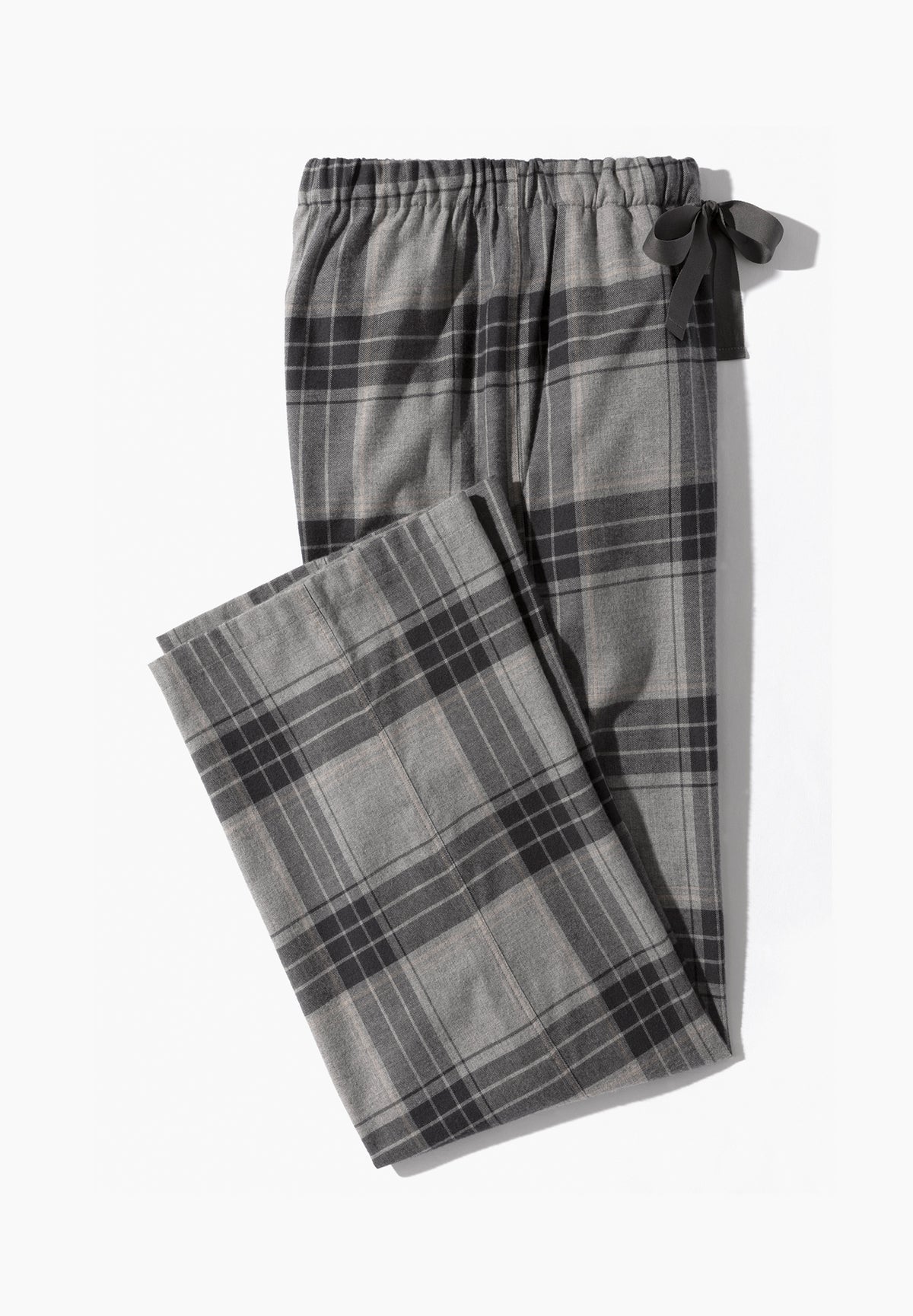 Cozy Flannel | Pants Long - grey check