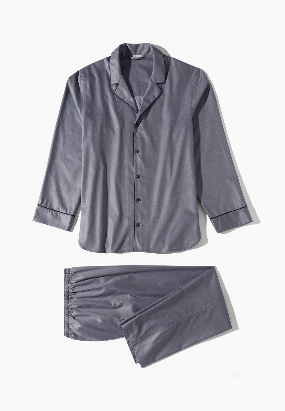 Luxury Jacquard | Pyjama lang - dark blue