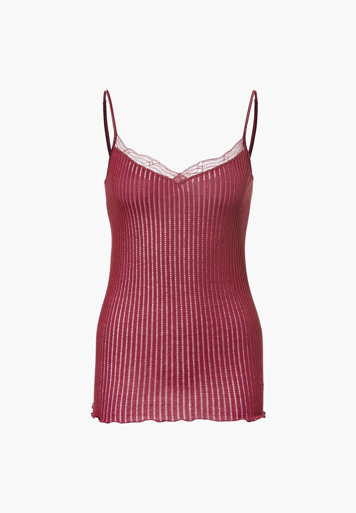 Maude Privé | Spaghetti Top - cranberry