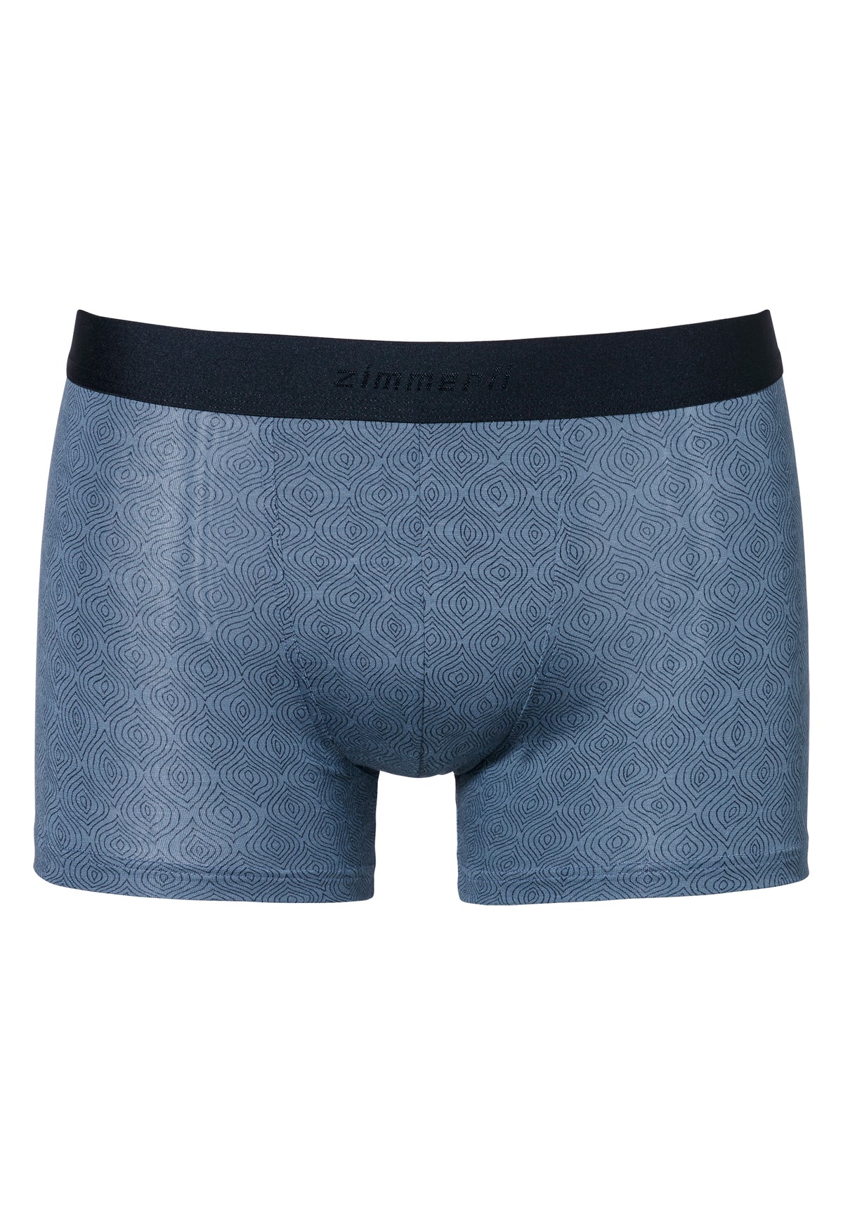 Pureness Print | Boxer Brief / Trunk - linear geo blue