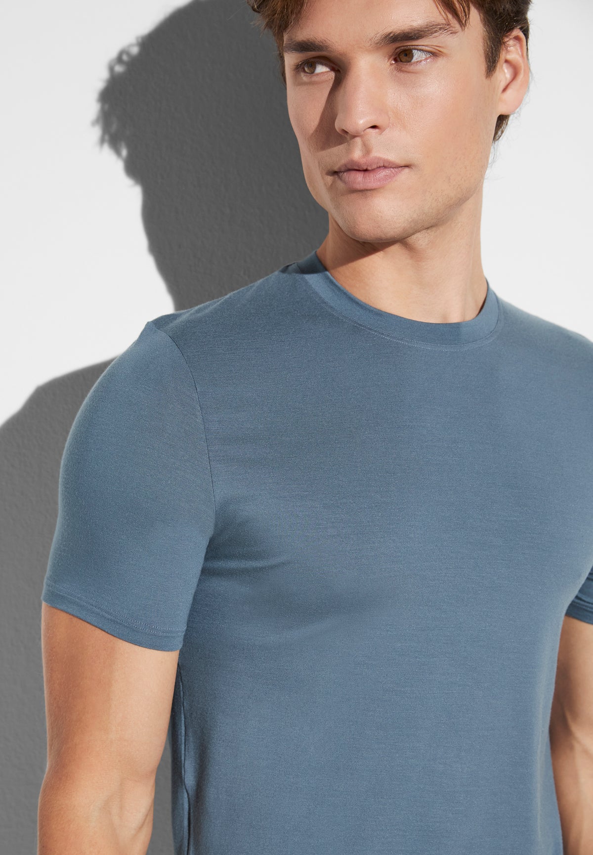 Pureness | T-Shirt Short Sleeve - blue slate