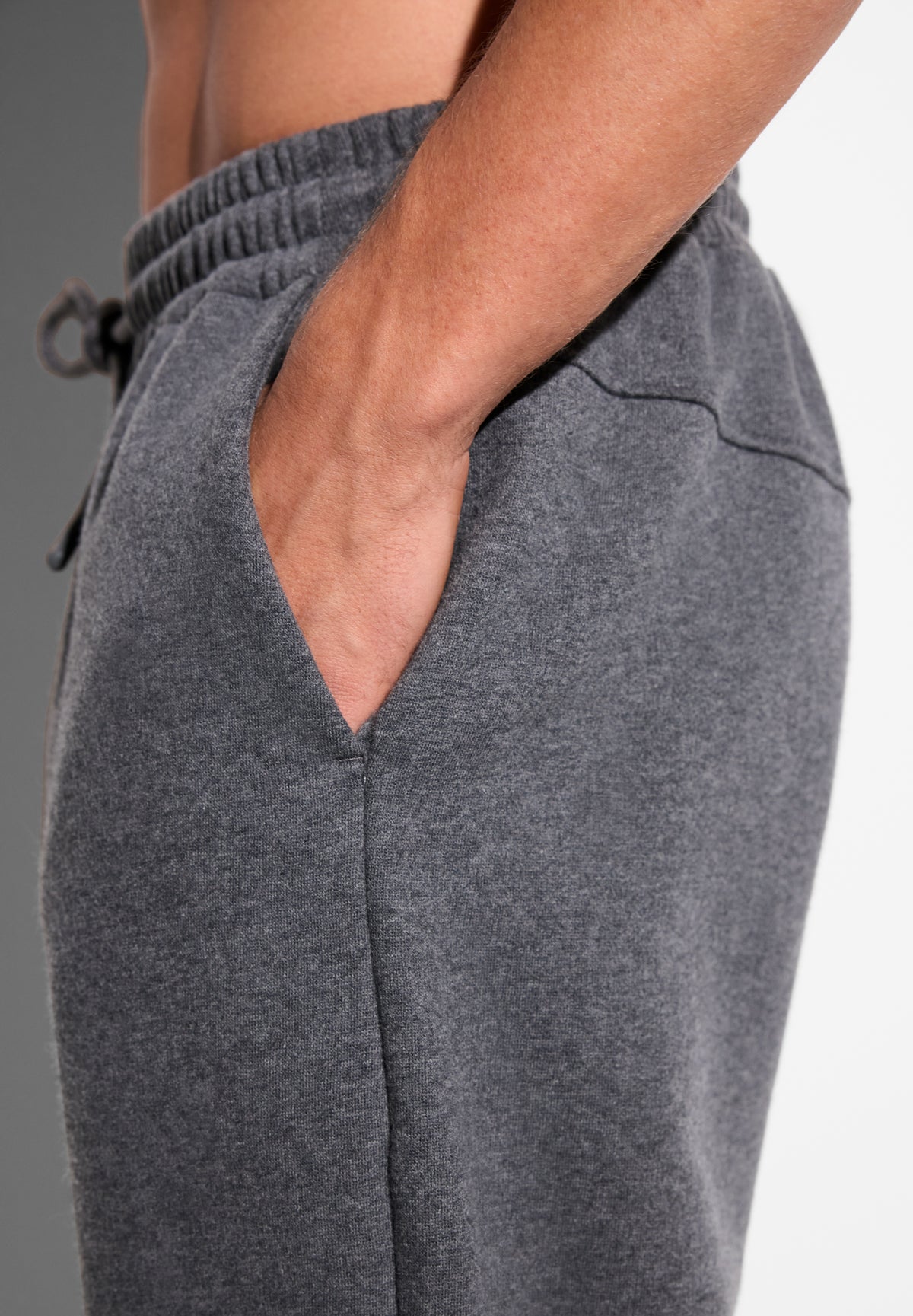 Winter Lounge | Hose lang - dark grey mélange