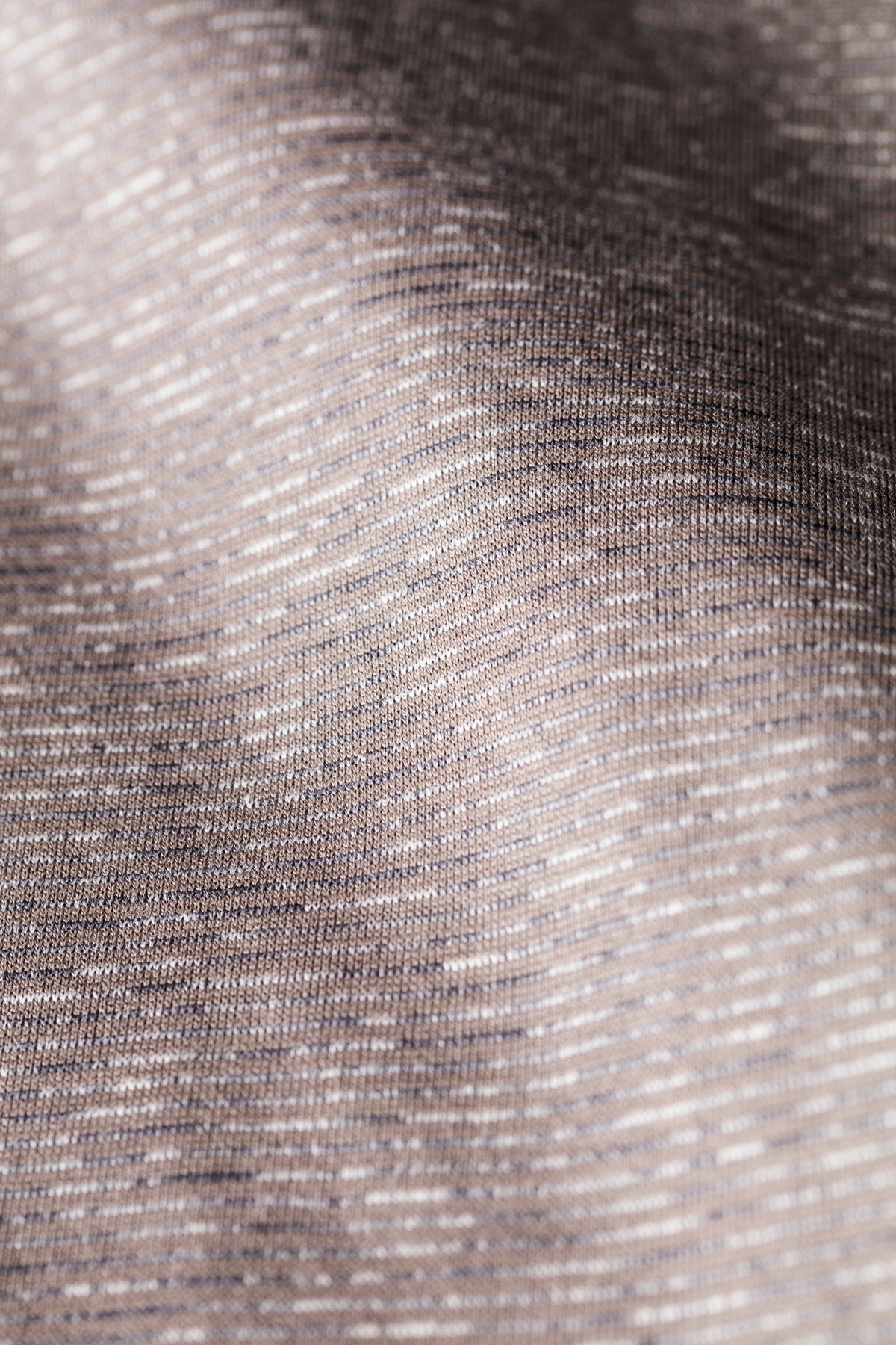 Cotton/Silk Stripes | Pyjama lang - walnut stripes