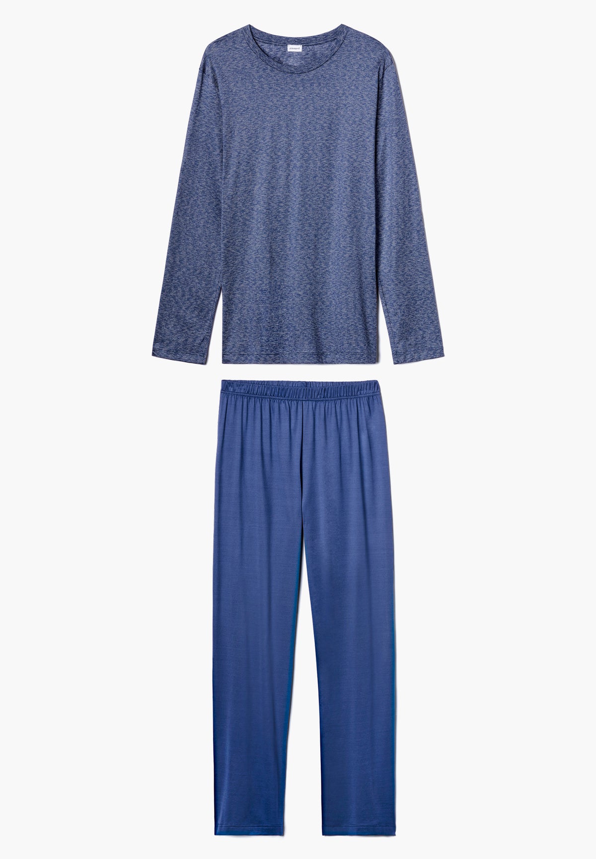 Cotton/Silk Stripes | Pyjama lang - blue stripes