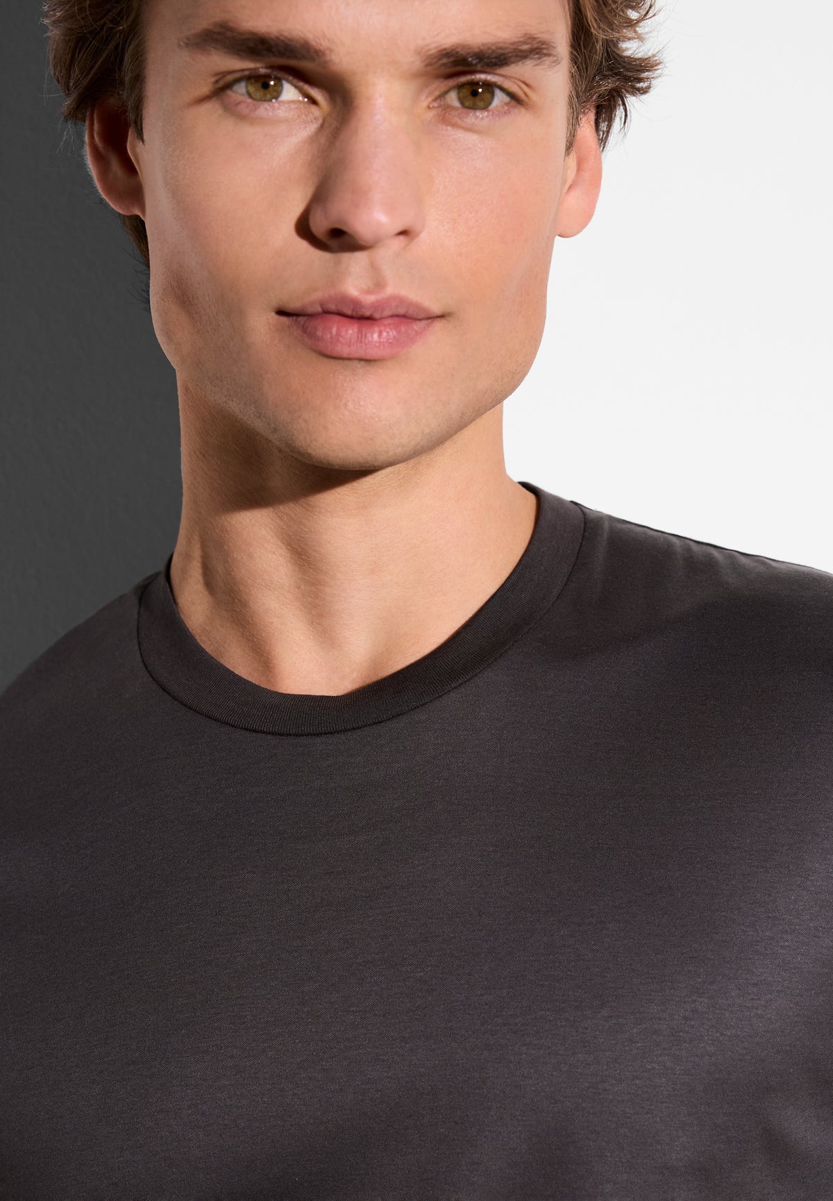 Sea Island | T-Shirt kurzarm - espresso