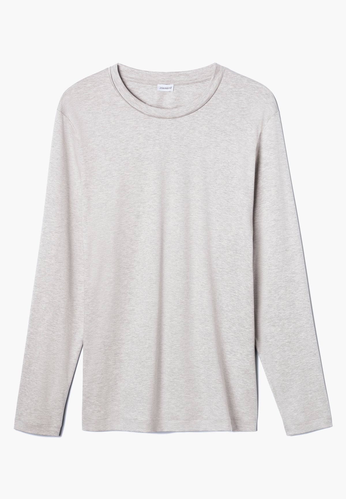 Sea Island Limited | T-Shirt Long Sleeve  - grey mélange