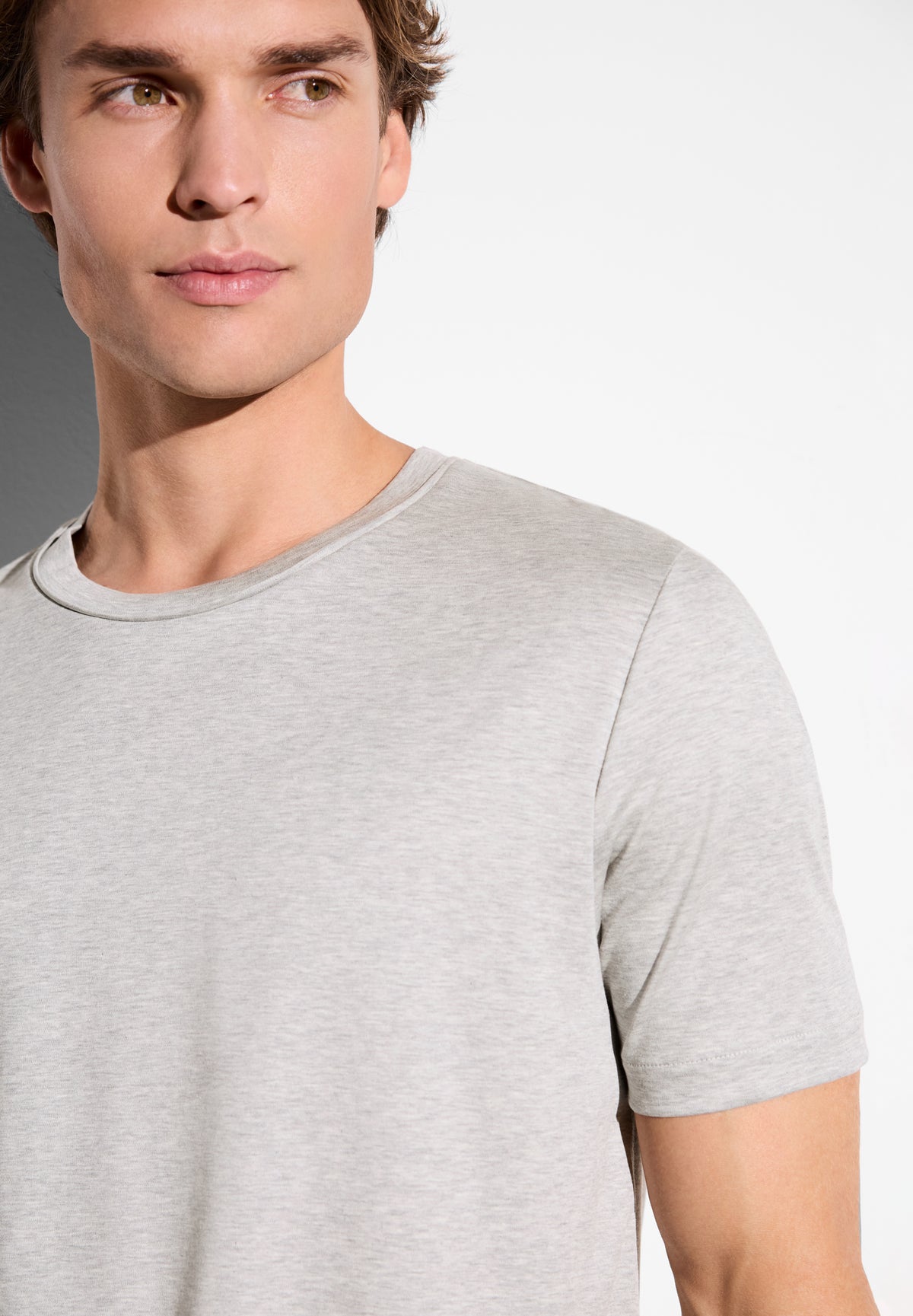 Sea Island Limited | T-Shirt Short Sleeve  - grey mélange