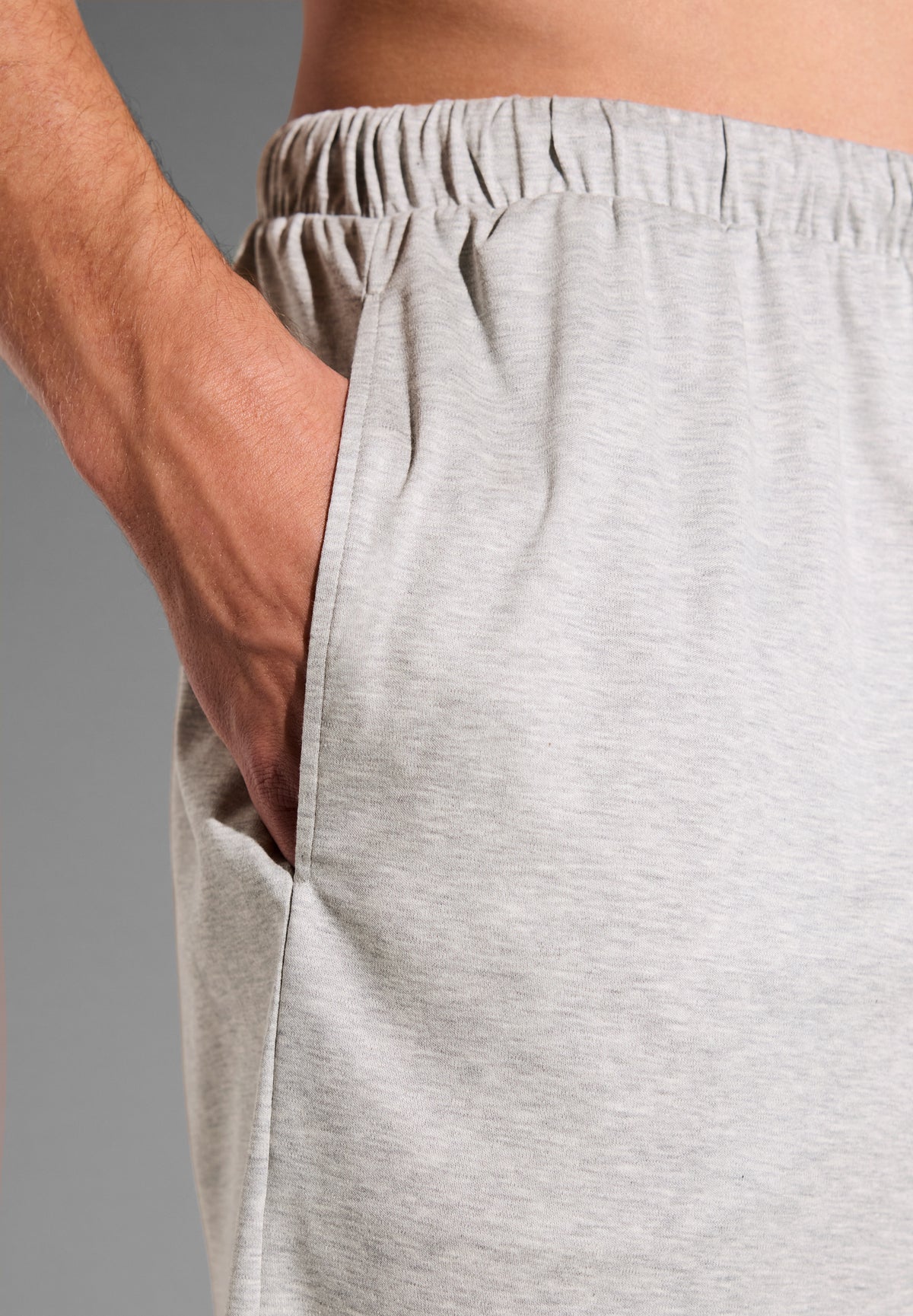 Sea Island Limited | Hose kurz - grey mélange