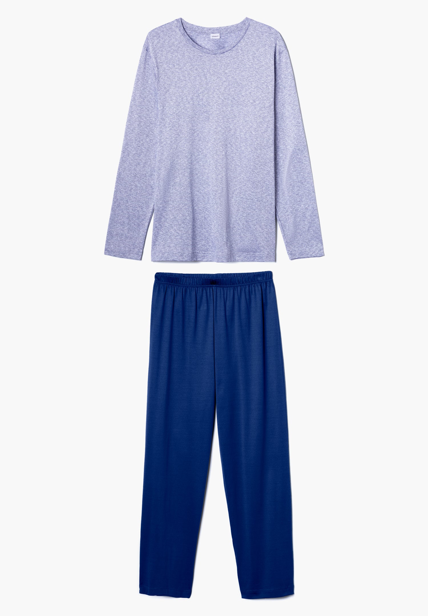 Filodiscozia | Pyjama Long - geo grey blue