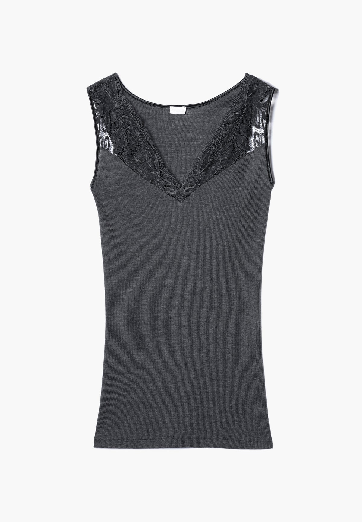 Wool &amp; Silk | Top - anthrazit