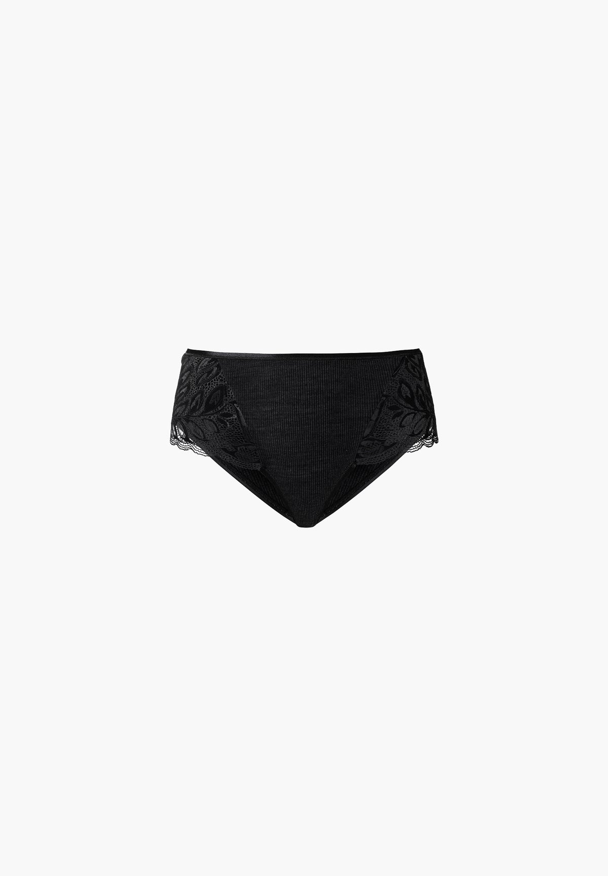 Wool & Silk | Slip - black