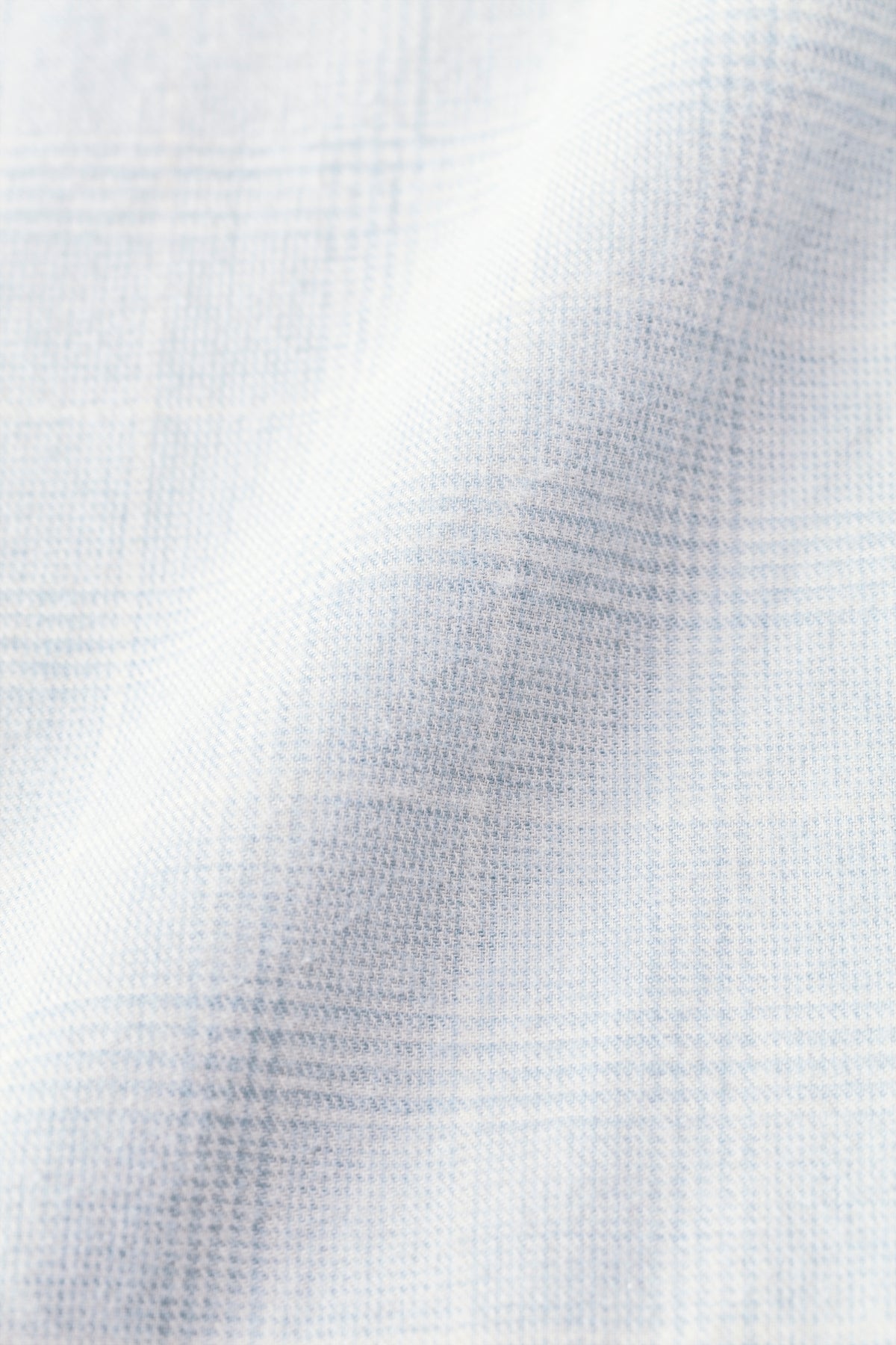 Cozy Flannel | Morgenmantel lang - blue check