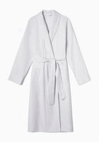 Cozy Flannel | Morgenmantel lang - blue check