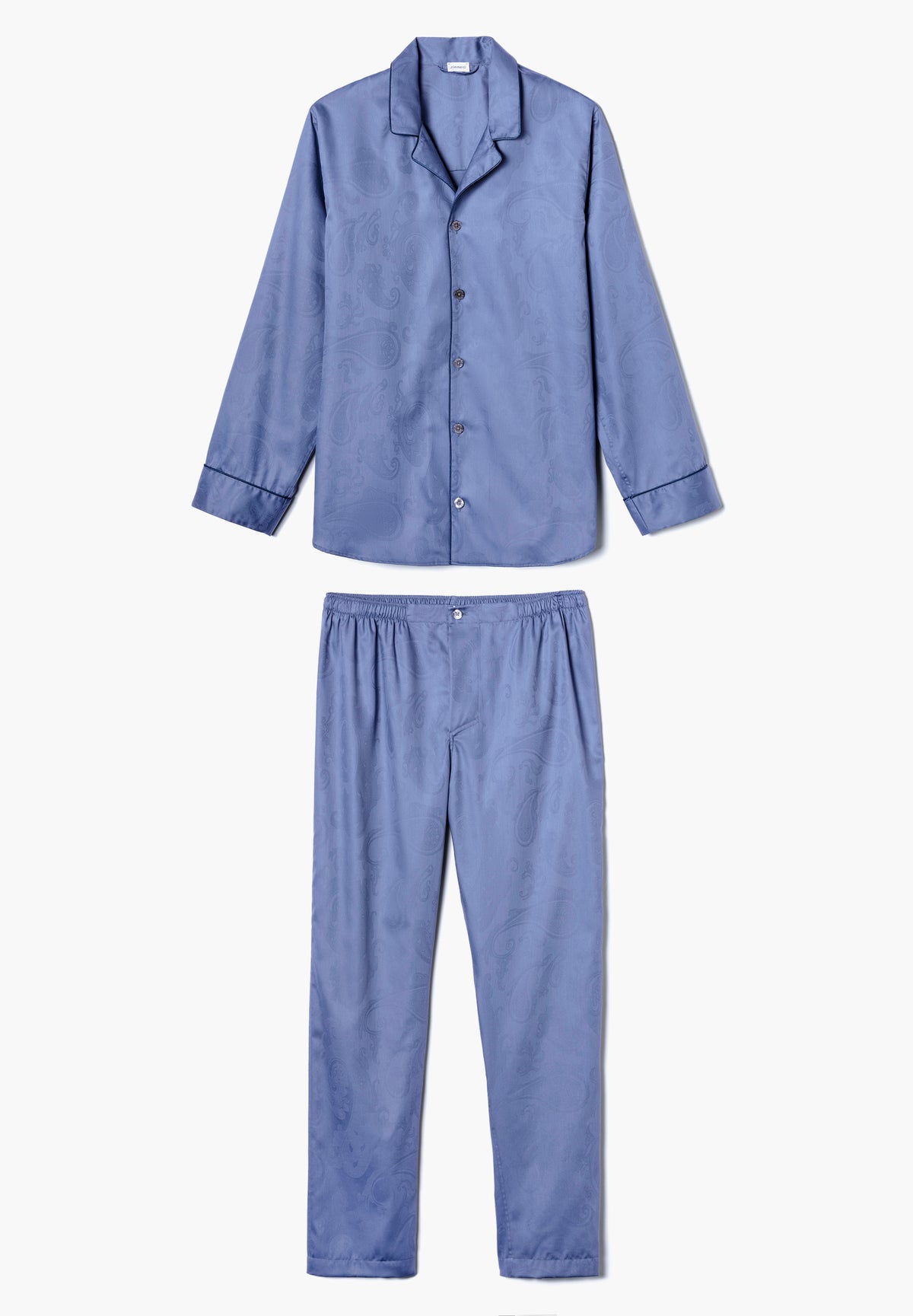 Luxury Jacquard | Pyjama lang - blue