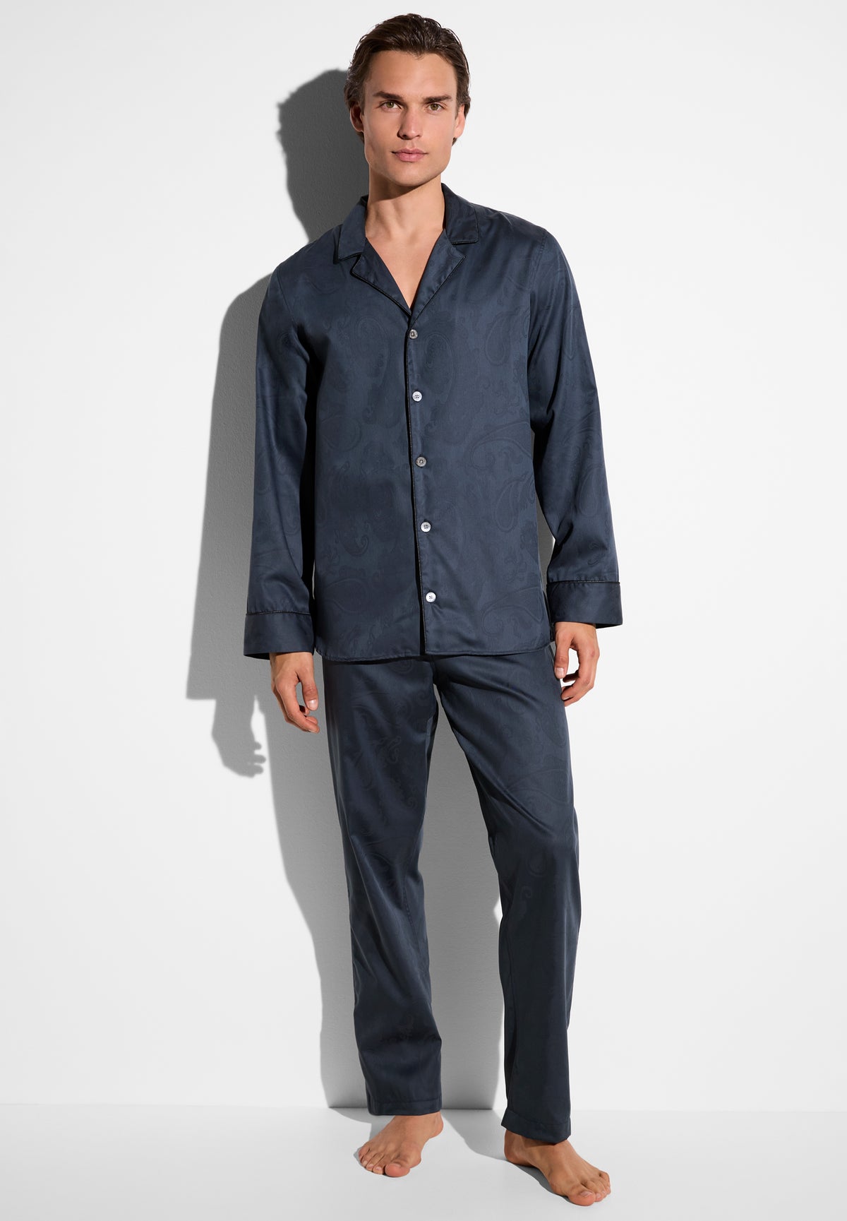 Luxury Jacquard | Pyjama lang - midnight