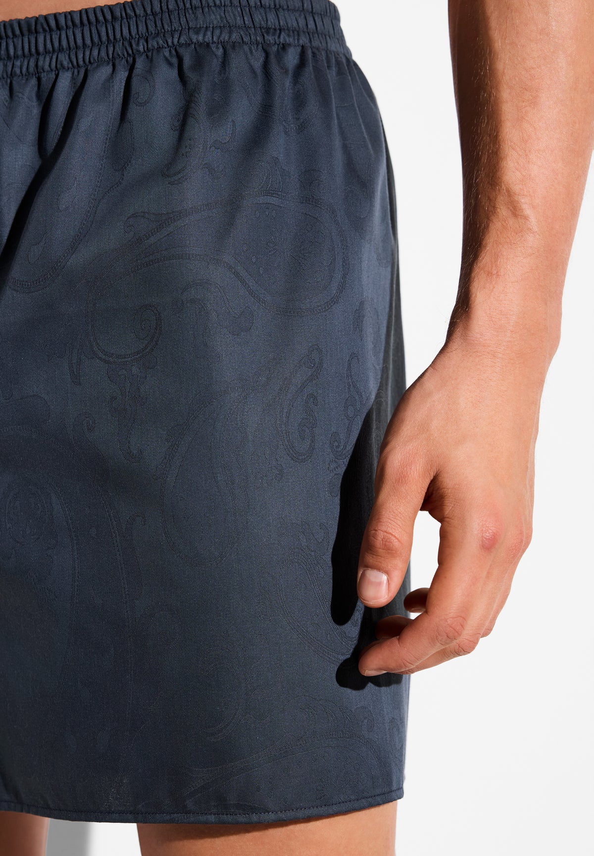 Luxury Jacquard | Boxer Shorts - midnight