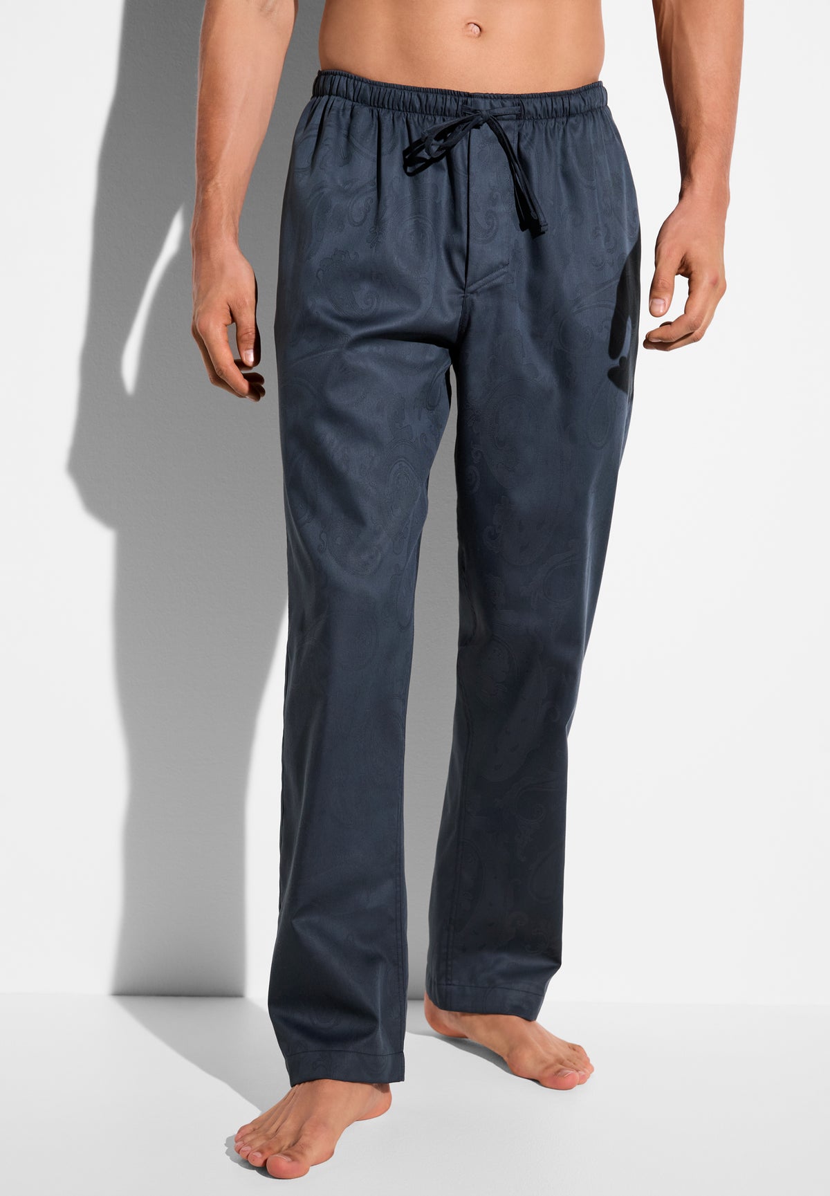 Luxury Jacquard | Hose lang - midnight