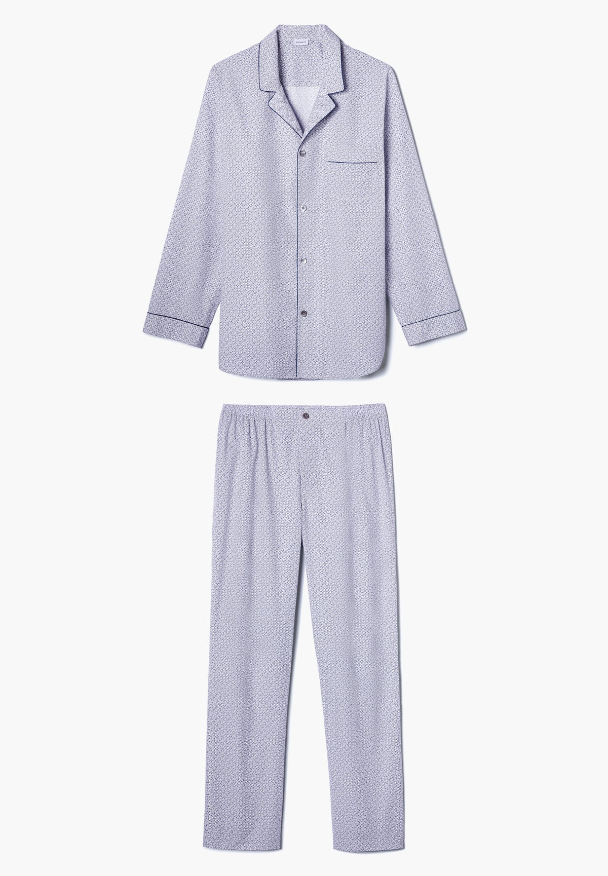Cotton Poplin Print | Pyjama lang - geo squares