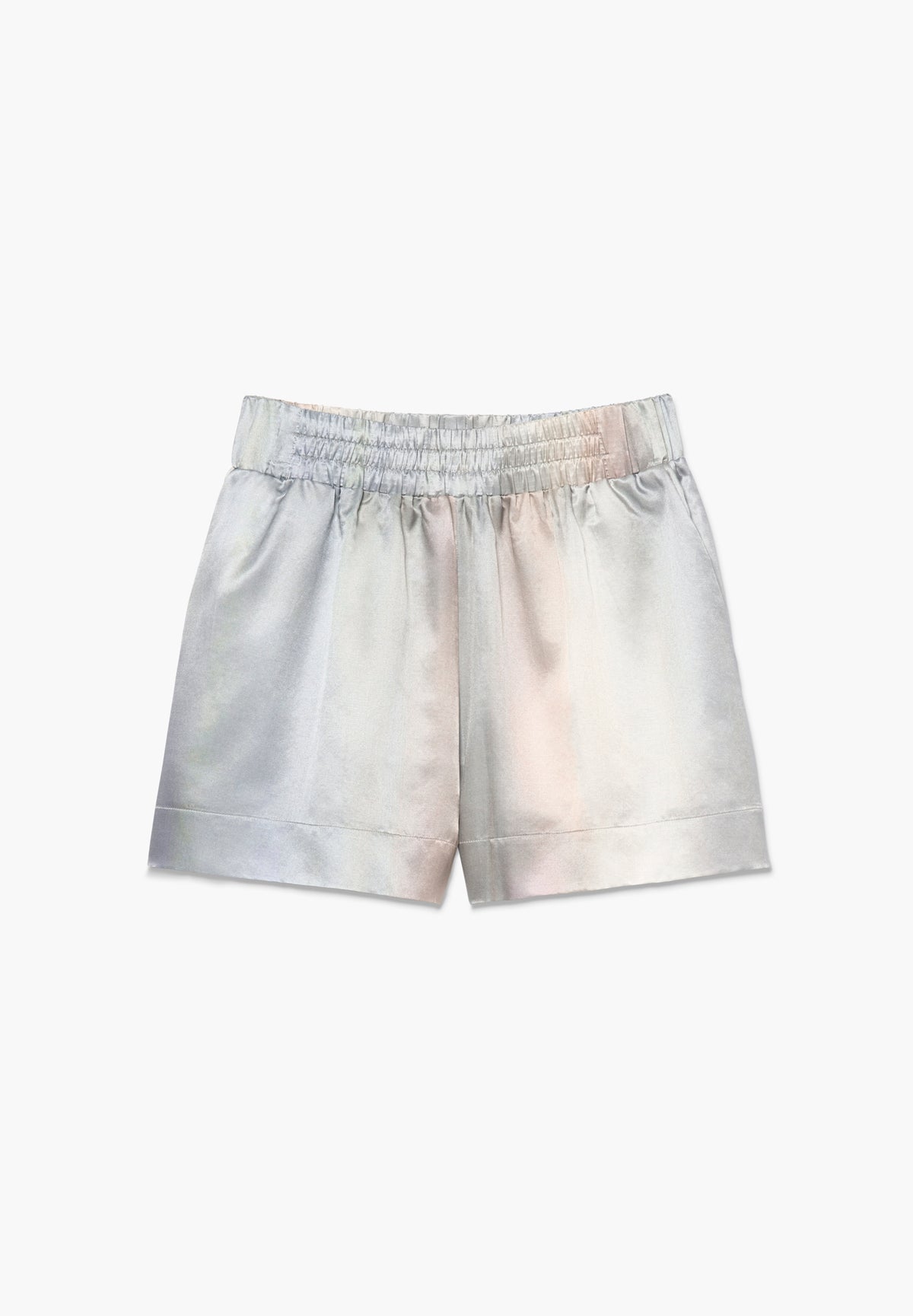 Cotton/Silk Print | Shorty - shades of ombré