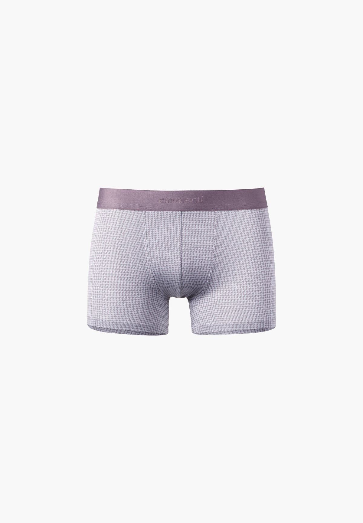 Pureness Print | Boxer Brief / Trunk - houndstooth grey