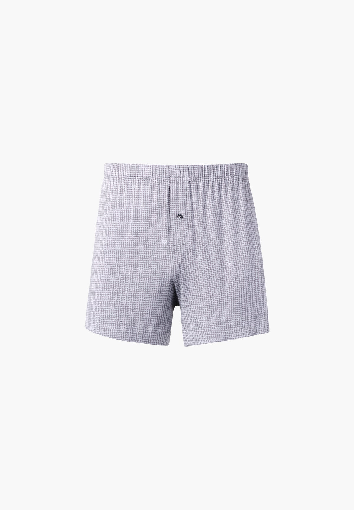Pureness Print | Boxer Shorts - houndstooth grey