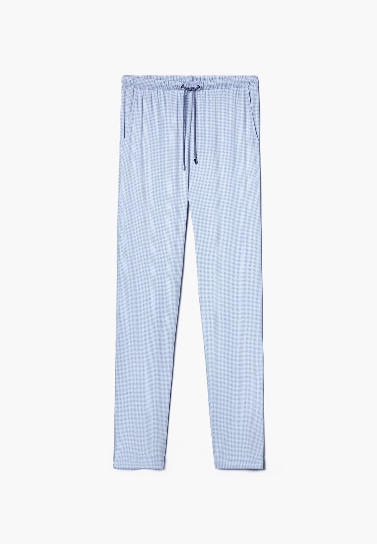 Pureness Print | Pants Long - houndstooth blue